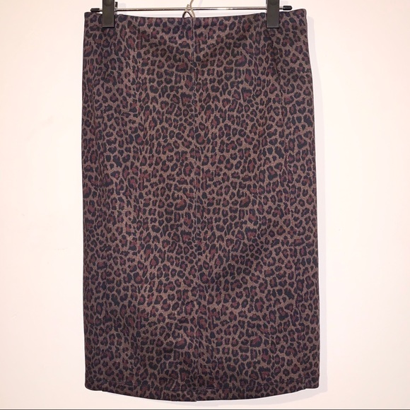 LIVERPOOL HI RISE LEOPARD REESE SKIRT - Picture 6 of 8